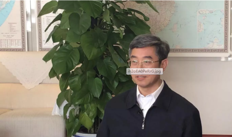 交通部副部長(zhǎng)戴東昌接受媒體采訪(fǎng)